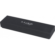 Długopis Loure z drewnianym korpusem, czarny, brazowy