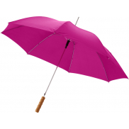 Parasol automatyczny Lisa 23'' z drewnianą rączką, różowy
