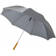 Parasol automatyczny Lisa 23'' z drewnianą rączką, szary