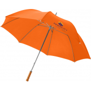 Parasol golfowy Karl 30'' z drewnianą rączką, pomarańczowy