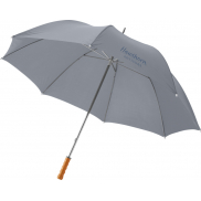 Parasol golfowy Karl 30'' z drewnianą rączką, szary