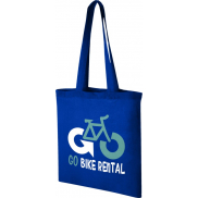 Torba bawełniana Carolina 100 g/m², niebieski