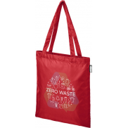 Sai Torba na zakupy z plastiku z recyclingu, czerwony