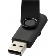 Pamięć USB Rotate-metallic 4GB, czarny