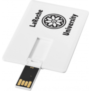 Karta z pamięcią USB Slim 4GB, biały