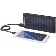 Powerbank solarny Stellar 8000 mAh, czarny