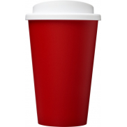 Kubek termiczny z serii Americano® o pojemności 350 ml, czerwony, biały