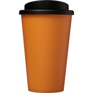 Kubek termiczny z serii Americano® o pojemności 350 ml, pomarańczowy, czarny