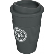 Kubek termiczny z serii Americano® o pojemności 350 ml z uchwytem, szary