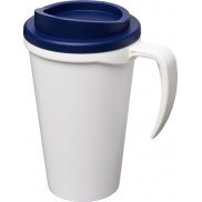 Kubek termiczny z serii Americano® Grande o pojemności 350 ml, biały, niebieski