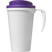 Kubek termiczny z serii Brite-Americano Grande o pojemności 350 ml, biały, fioletowy