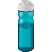 Bidon H2O Base® o pojemności 650 ml z wieczkiem zaciskowym, niebieski, biały