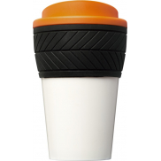 Kubek termiczny z serii Brite-Americano® tyre o pojemności 350 ml, pomarańczowy