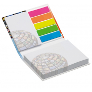 Zestaw zakładek Combi w twardej okładce, biały