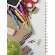 Zeszyt w formacie A4 Wire-o w twardej okładce, biały