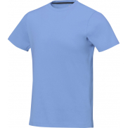 Męski t-shirt Nanaimo z krótkim rękawem, 3xl, niebieski