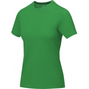 Damski t-shirt Nanaimo z krótkim rękawem, l, zielony