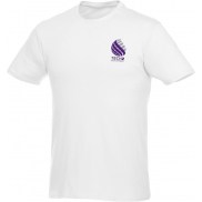 Męski T-shirt z krótkim rękawem Heros, m, biały