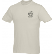 Męski T-shirt z krótkim rękawem Heros, l, szary