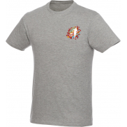 Męski T-shirt z krótkim rękawem Heros, xxs, szary