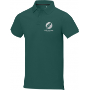 Męskie polo Calgary z krótkim rękawem, 3xl, zielony