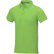 Męskie polo Calgary z krótkim rękawem, 3xl, zielony