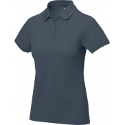 Damskie polo Calgary z krótkim rękawem, xxl, niebieski
