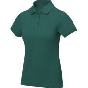 Damskie polo Calgary z krótkim rękawem, xs, zielony