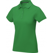 Damskie polo Calgary z krótkim rękawem, xxl, zielony