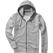 Męska rozpinana bluza z kapturem Arora, s, szary