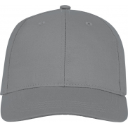 Czapka 6-panelowa Ares, szary