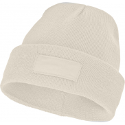 Czapka typu beanie Boreas z naszywką, piasek pustyni