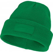 Czapka typu beanie Boreas z naszywką, zielony