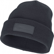 Czapka typu beanie Boreas z naszywką, szary