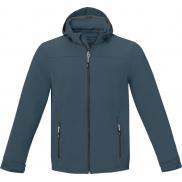 Męska kurtka softshell Langley, xl, niebieski