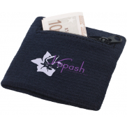 Frotka pochłaniająca pot Brisky z kieszonką na zamek, niebieski