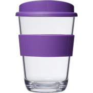 Kubek Americano® Cortado o pojemności 300 ml z uchwytem, fioletowy