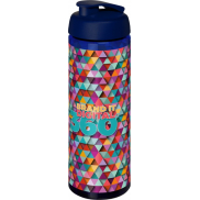 Bidon H2O Vibe o pojemności 850 ml z otwieranym wieczkiem, niebieski