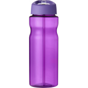 Bidon H2O Eco o pojemności 650 ml z wieczkiem z dzióbkiem, fioletowy