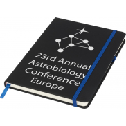 Średni notes Noir, czarny, niebieski