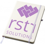 Polar A5 notebook with lined pages, biały