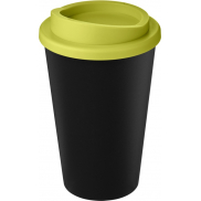 Kubek Americano Eco z recyklingu o pojemności 350 ml, czarny, zielony