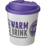 Americano® Espresso 250 ml tumbler with spill-proof lid, biały, fioletowy
