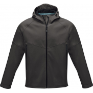 Męska kurtka softshell Coltan z materiałów z recyclingu z certyfikatem GRS, m, szary