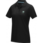 Damska organiczna koszulka polo Graphite, m, czarny