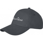 5-panelowa czapka Doyle, szary