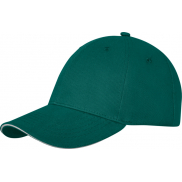6-panelowa czapka baseballowa Darton, zielony