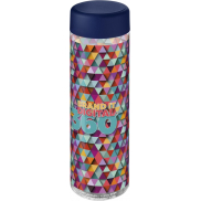 H2O Active® Vibe 850 ml screw cap water bottle, biały, niebieski