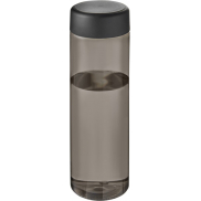 H2O Active® Vibe 850 ml screw cap water bottle, szary, czarny