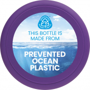 Butelka H2O Active® Eco Base 650 ml screw cap, biały, fioletowy